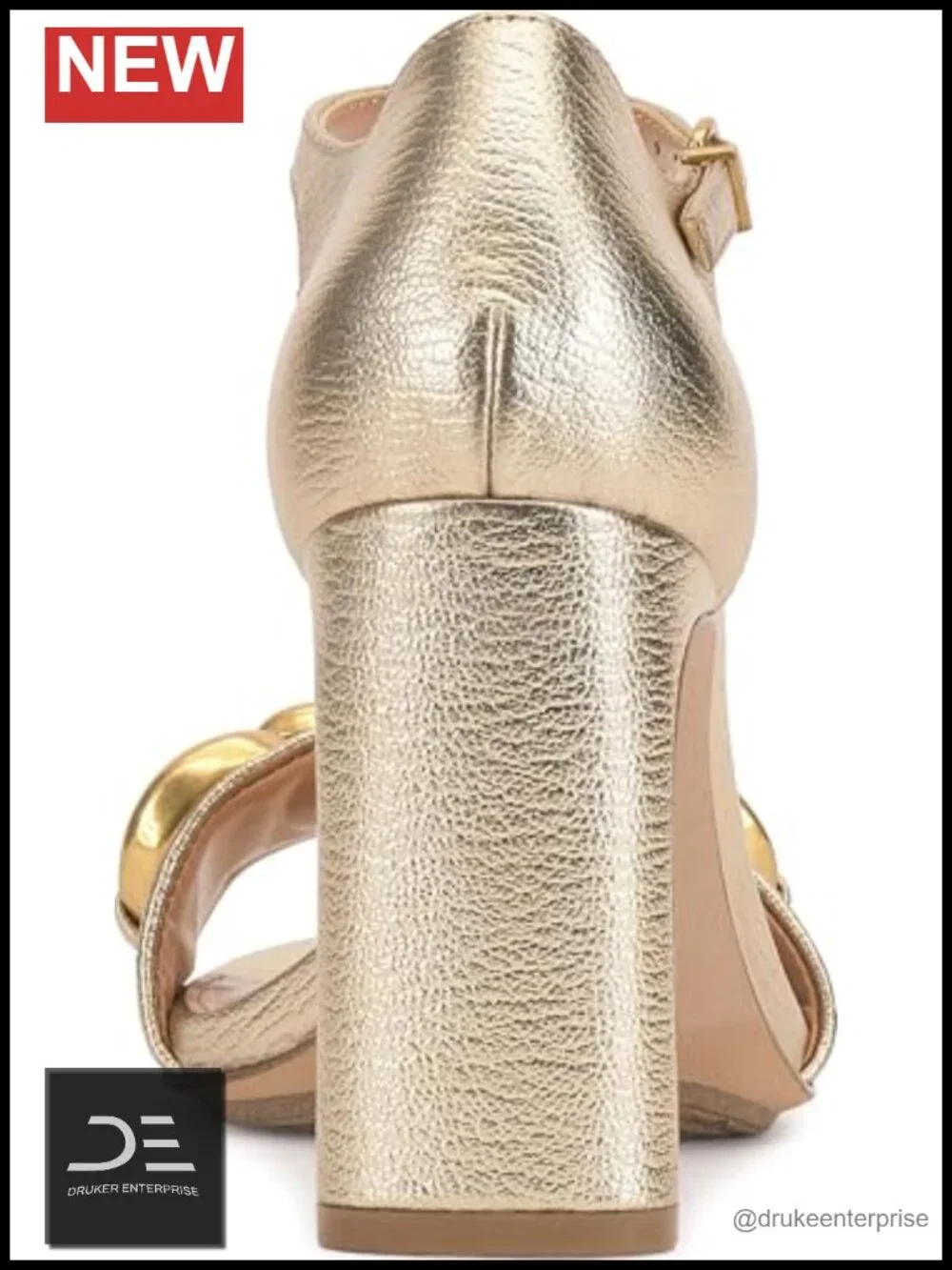 Vince Camuto Aurelia Leather Block Heel Sandals